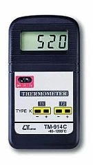 ترمومتر دیجیتال دو کاناله TM 914C