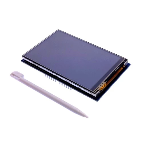 شیلد " TFT LCD 3.5 لمسی به همراه قلم مناسب برای برد آردوینو UNO و MEGA2560