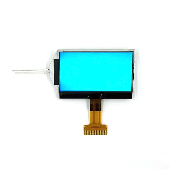 نمایشگر آبی گرافیکی 64*128 COG LCD Dot Matrix مدل LX12864B5