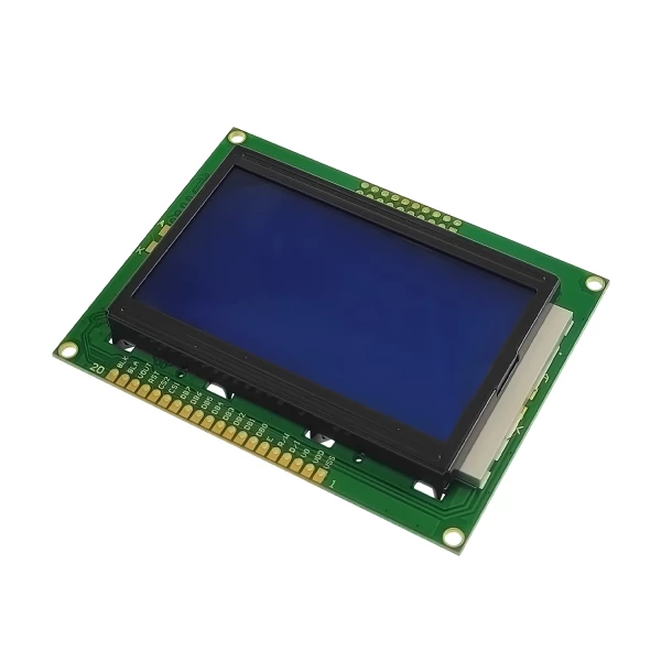 نمایشگر آبی گرافیکی 128*64 LCD با درایور V2.1 AIP31108