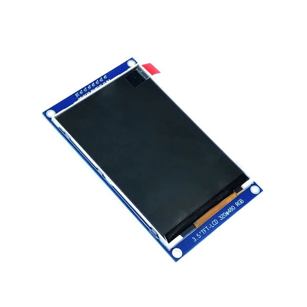 ماژول نمایشگر TFT لمسی تمام رنگ 3.5 اینچ دارای ارتباط SPI