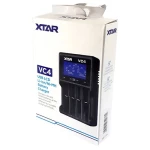 شارژر باتری لیتیوم _ یون و نیکل _ متال هیدرید چهار کانال XTAR مدل VC4