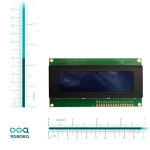 نمایشگر LCD کاراکتری 4*20 بک لایت آبی با درایور AIP31066