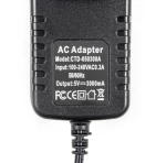 آداپتور 5 ولت 3 آمپر دیواری دارای کابل سوئیچ دار USB Type-C