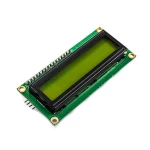 نمایشگر کاراکتری سبز 2*16 LCD با درایور HD44780