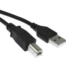 کابل USB نری به USB نری (نوع A به B) 30 سانتی متری