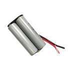 باتری لیتیوم یون 18650 دو سل 3.7 ولت 2600mAH