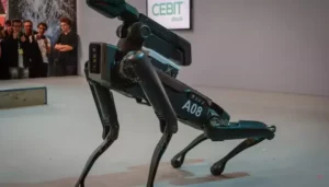 رونمائی از جدیدترین ربات چهار پا