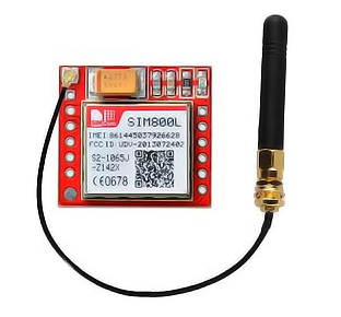 اتصال آنتن GSM با مبدل UFL به SMA روی ماژول SIM800L