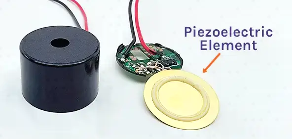 استفاده از پیزو الکتریک در ساختار یک بازر
