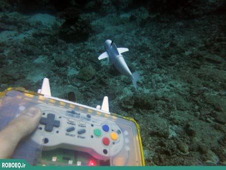 کنترل کننده ربات ماهی