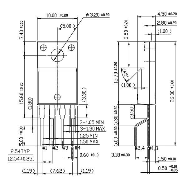 شماتیک آی سی مبدل سوئیچینگ KA5L0380R