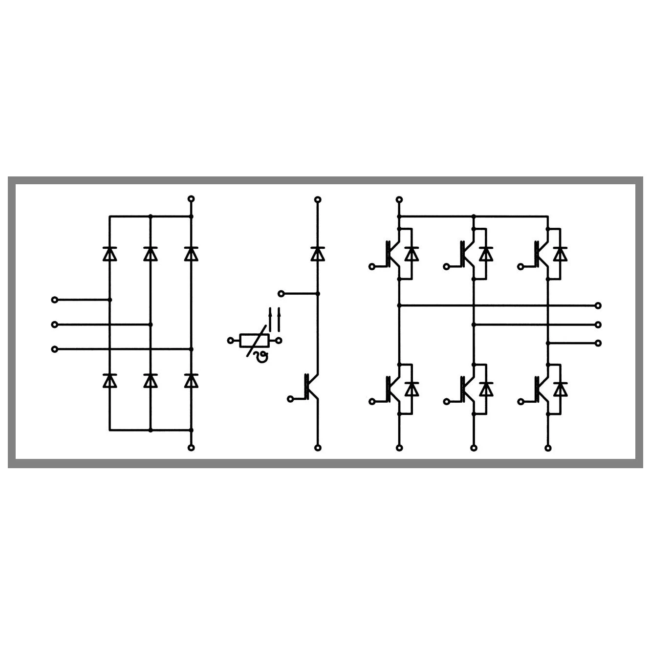 3-phase bridge inverter Module