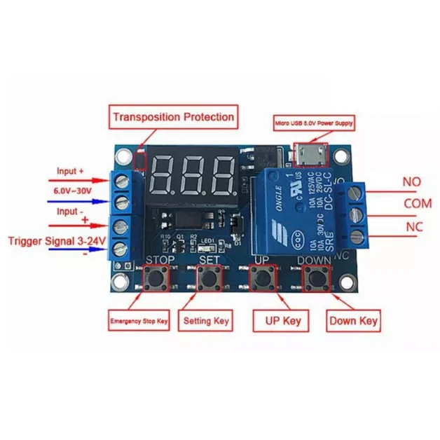 xy-j02 timer module details