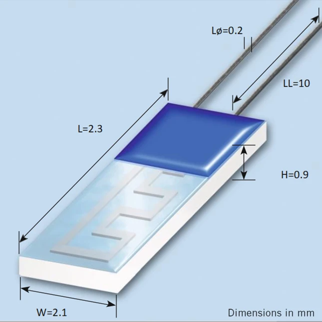 PT1000 Class B Dimensions