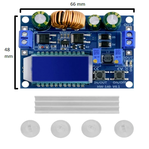 HW-140 Module Dimensions