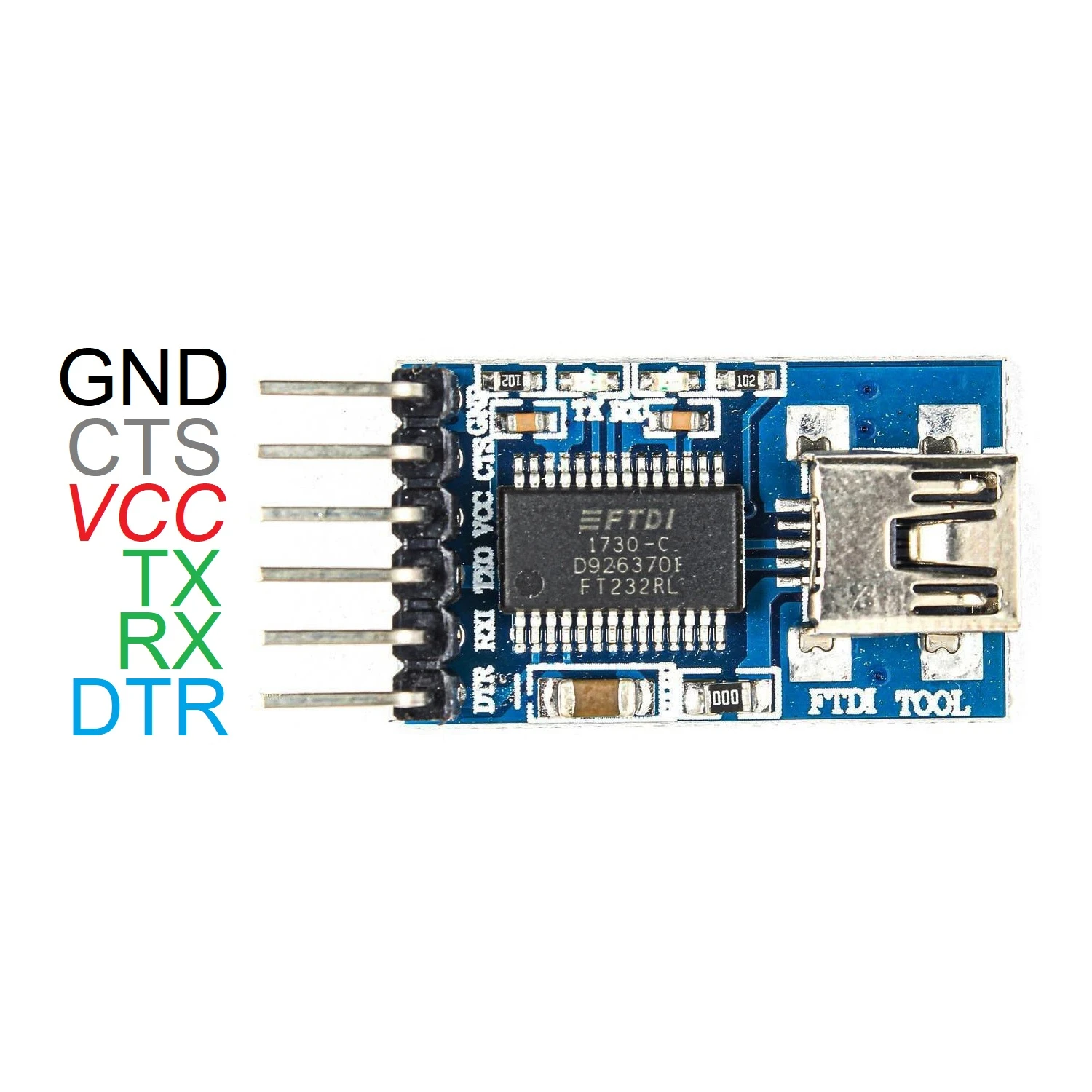 FT232RL Module Pinout