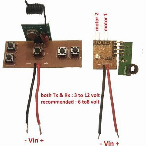 radio control module pin out