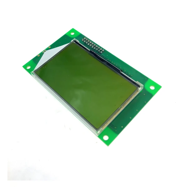 نمایشگر سبز گرافیکی 64*128 LCD با کنترلر NT7532 استوک