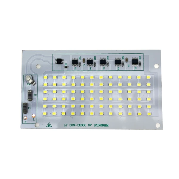 برد ال ای دی آلومینیومی 50 وات 220 ولت سفید مهتابی