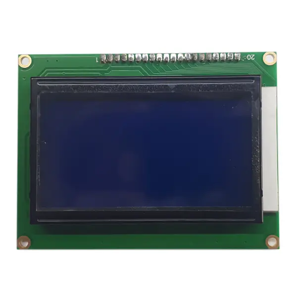 نمایشگر آبی گرافیکی 64*128 LCD با درایور KS0108