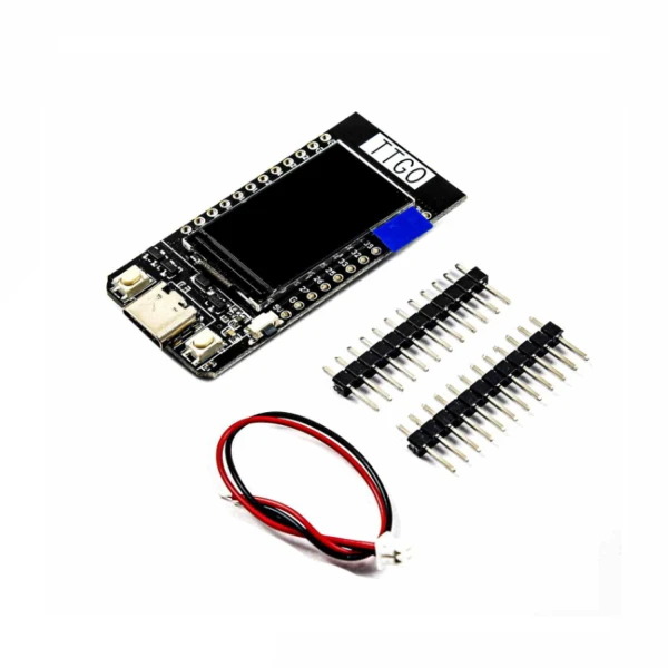 برد توسعه TTGO ESP32 دارای نمایشگر 1.14 اینچی OLED با ورودی USB-C