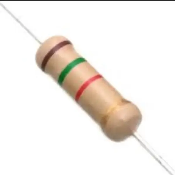 مقاومت 1.5 کیلو اهم 2 وات 5 درصد