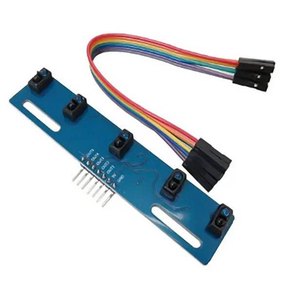 ماژول سنسور تعقیب خط مادون قرمز 5 کاناله TCRT5000L