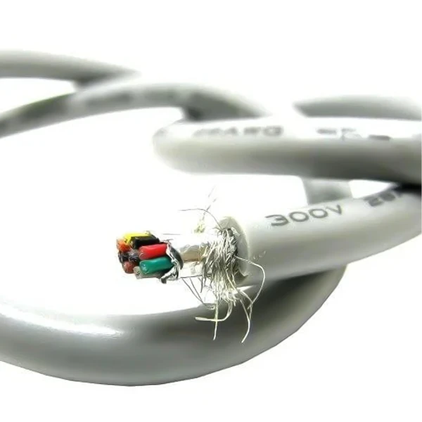 کابل 24*3 افشان سه رشته ای با شیلد و فویل AWG24