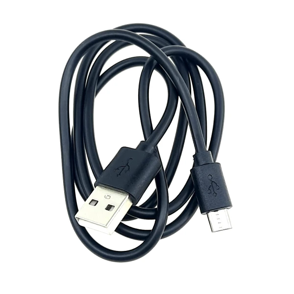 کابل نری 80 سانتی متری USB به میکرو USB مشکی