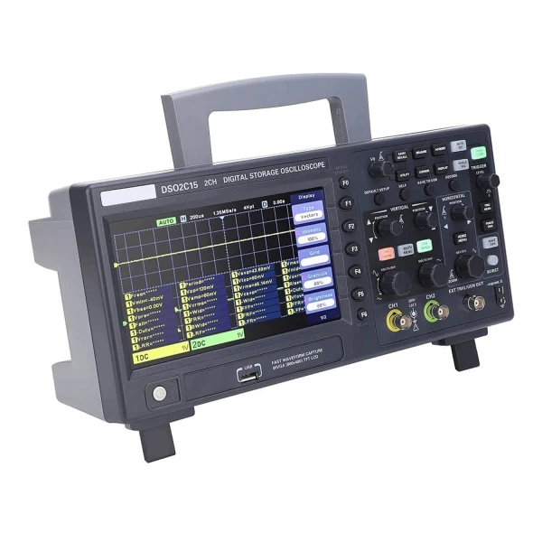 اسیلوسکوپ دیجیتال 150 مگاهرتز 2 کانال HANTEK مدل DSO2C15