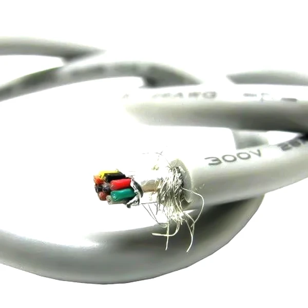 کابل 24*1 افشان دو رشته ای با شیلد و فویل AWG24