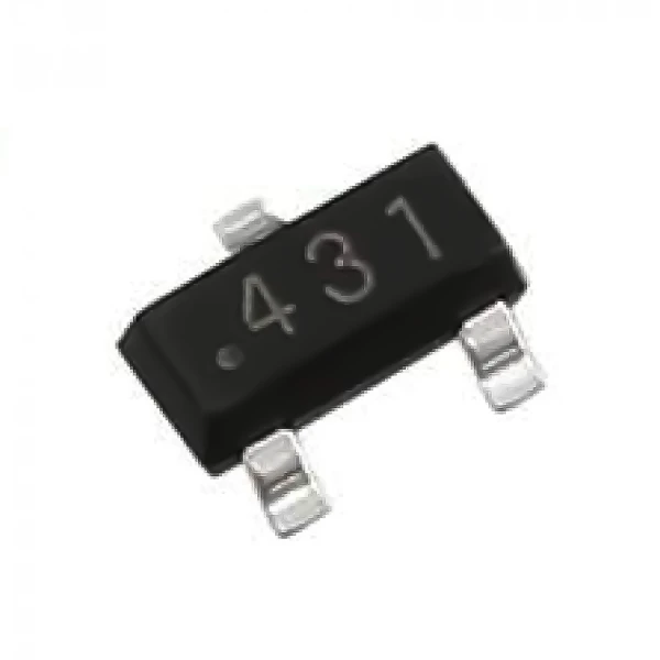آی سی مرجع ولتاژ TL431 SMD پکیج SOT-23