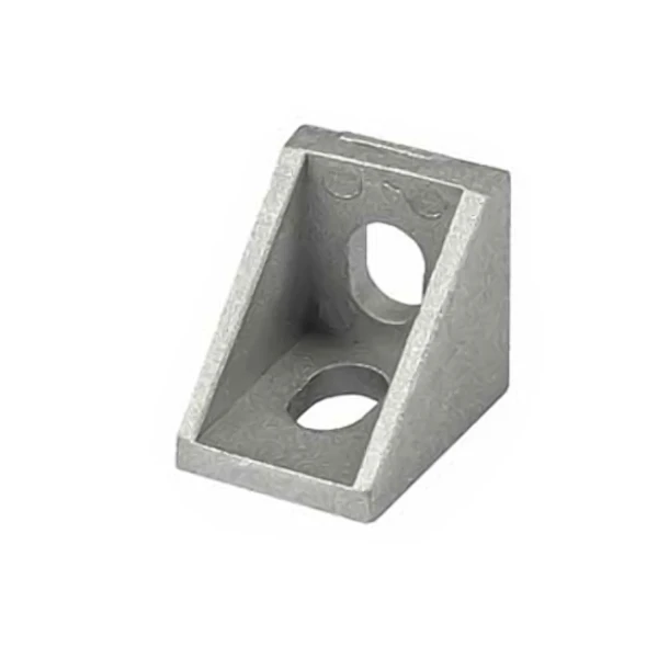 براکت فلزی نبشی عمود دیواره دار 20*20 ابعاد 18*18*18