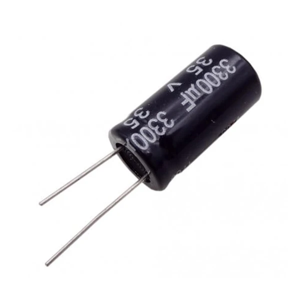 خازن الکترولیت 3300 میکرو فاراد 35 ولت
