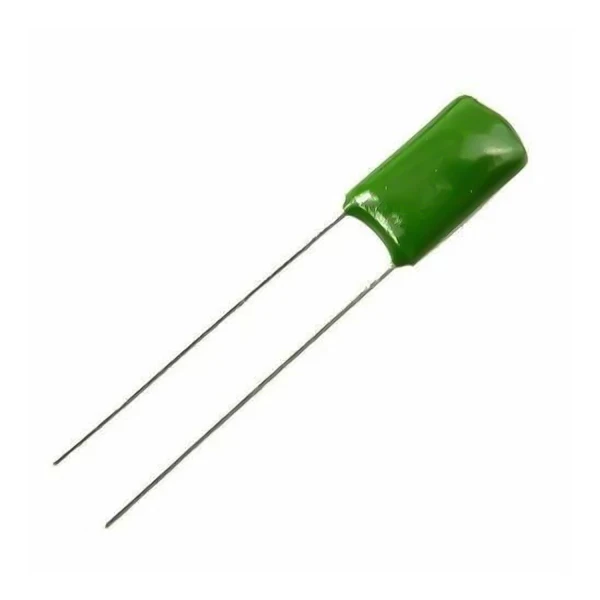 خازن 10 نانو فاراد 100 ولت پلی استر