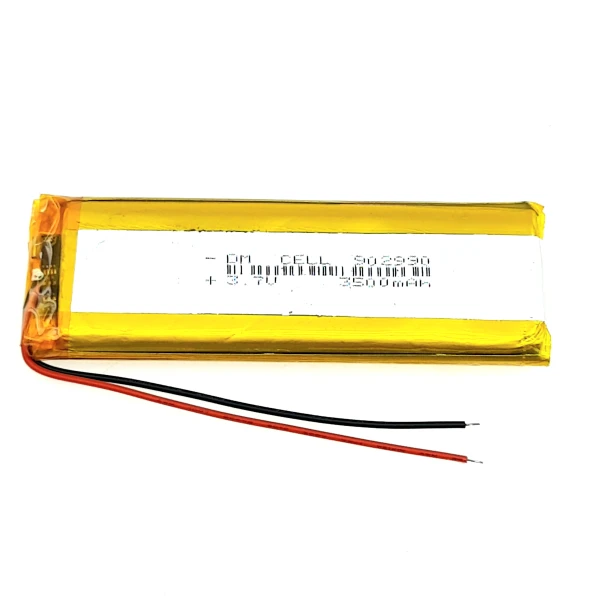 باتری لیتیوم پلیمر 3.7 ولت 3500mAh مدل 902990