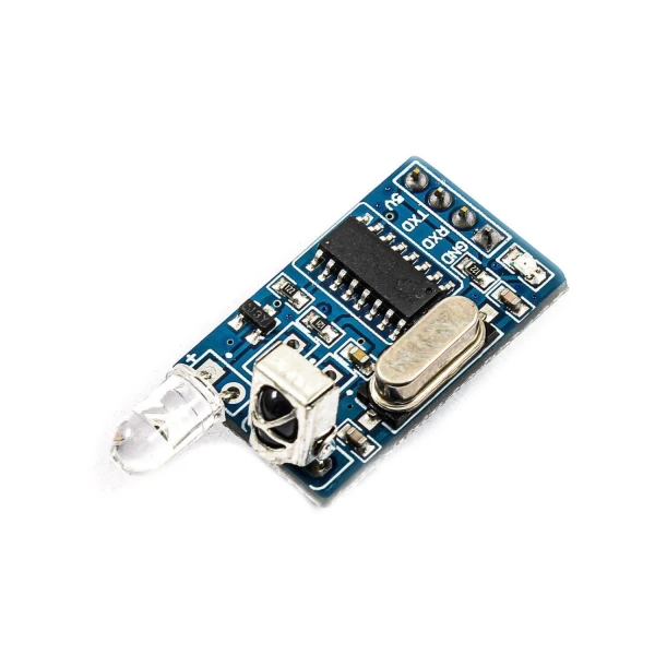 ماژول فرستنده و گیرنده مادون قرمز 38 کیلوهرتز دارای ارتباط سریال