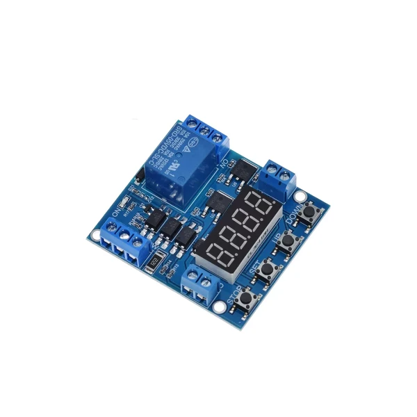 ماژول تایمر دیجیتال با رله 6-30 ولت مدل XY-J05