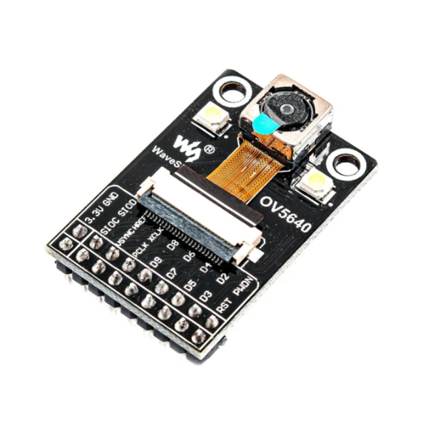 ماژول دوربین OV5640 دارای فوکوس اتوماتیک و فلش برند Waveshare