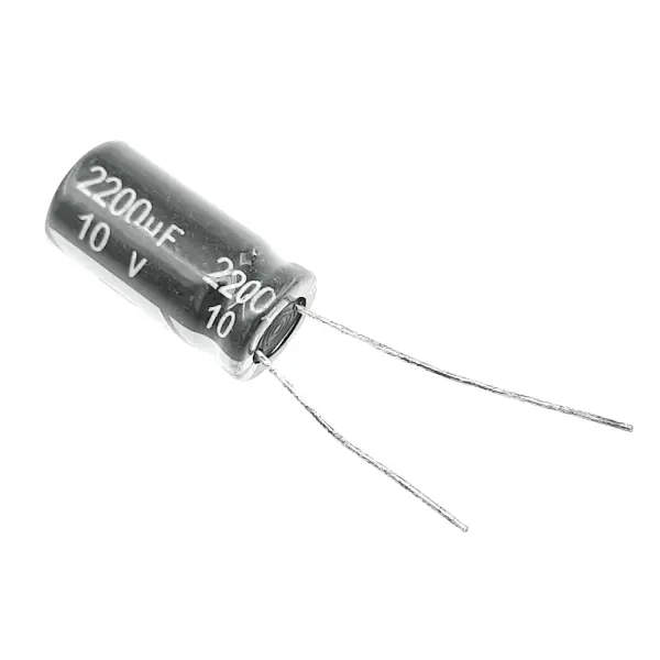 خازن 2200 میکرو فاراد 10 ولت JWCO