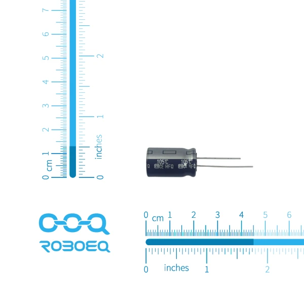 خازن الکترولیت 560 میکرو فاراد 35 ولت