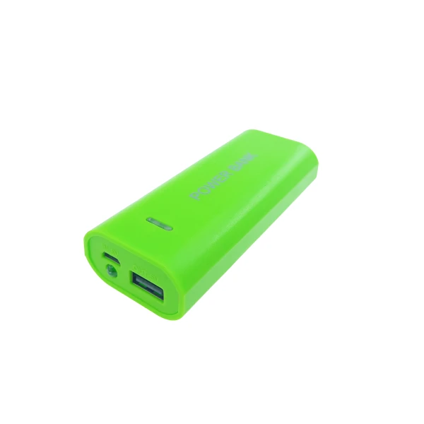 کیس پاور بانک 2 باتری سبز