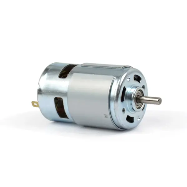 موتور DC اسپیندل یک سر بلبرینگی 24-12 ولت 19800 دور مدل 775