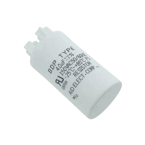 خازن راه انداز 4 میکرو فاراد 150 ولت AC از نوع MKT