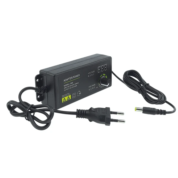 آداپتور متغیر 3 تا 24 ولت بین راهی 2.5 آمپر با نمایشگر
