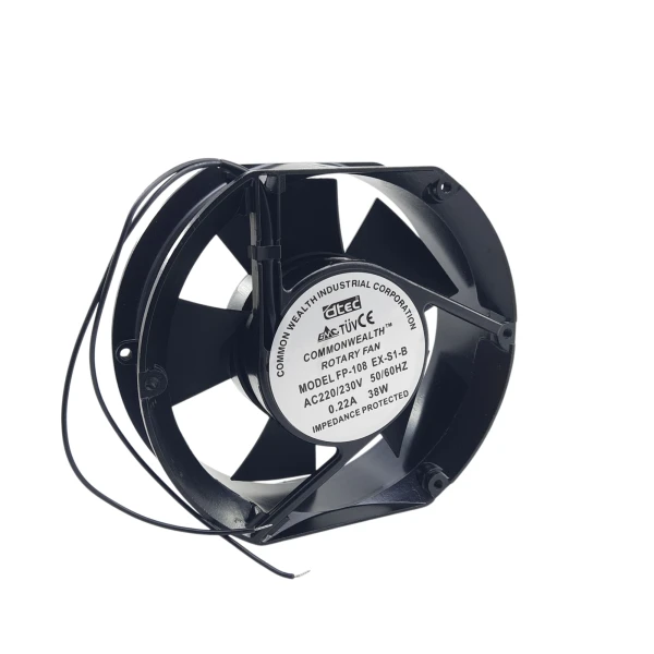 فن 220 ولت بلبرینگ 5*17*15 سانتی متر 38 وات