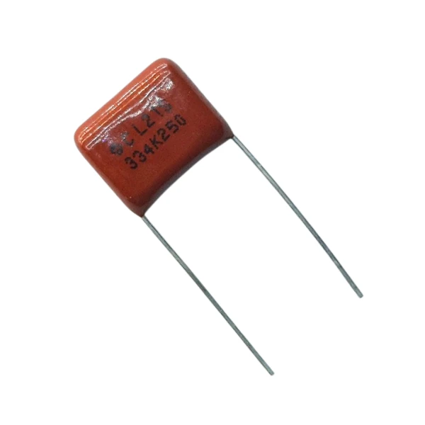خازن 330 نانو فاراد 250 ولت پلی استر 10mm