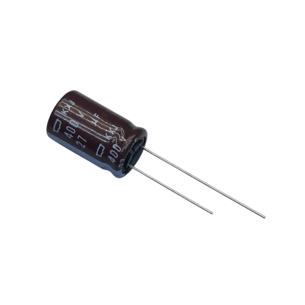 خازن الکترولیتی 27 میکرو فاراد 400 ولت NIPPON سری KY اصل ژاپن