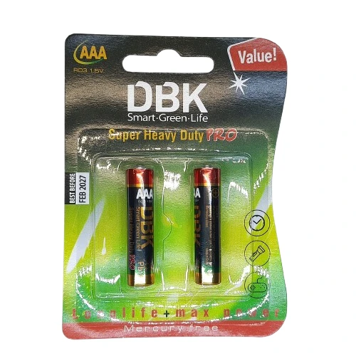 باتری نیم قلمی دو تایی DBK